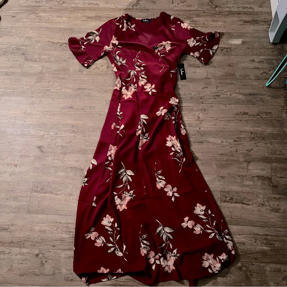 Lulus Floral Maxi Dress